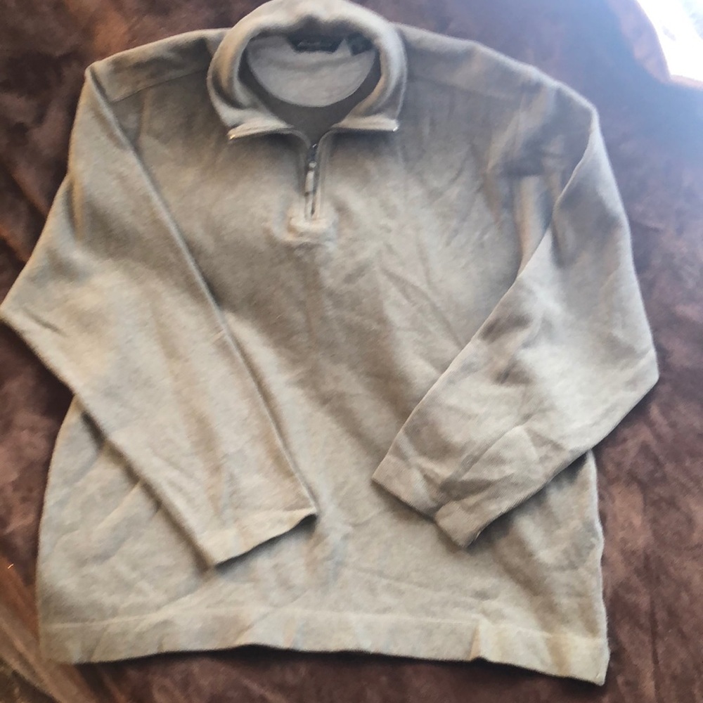 eddie bauer sweater XL Tall, green,